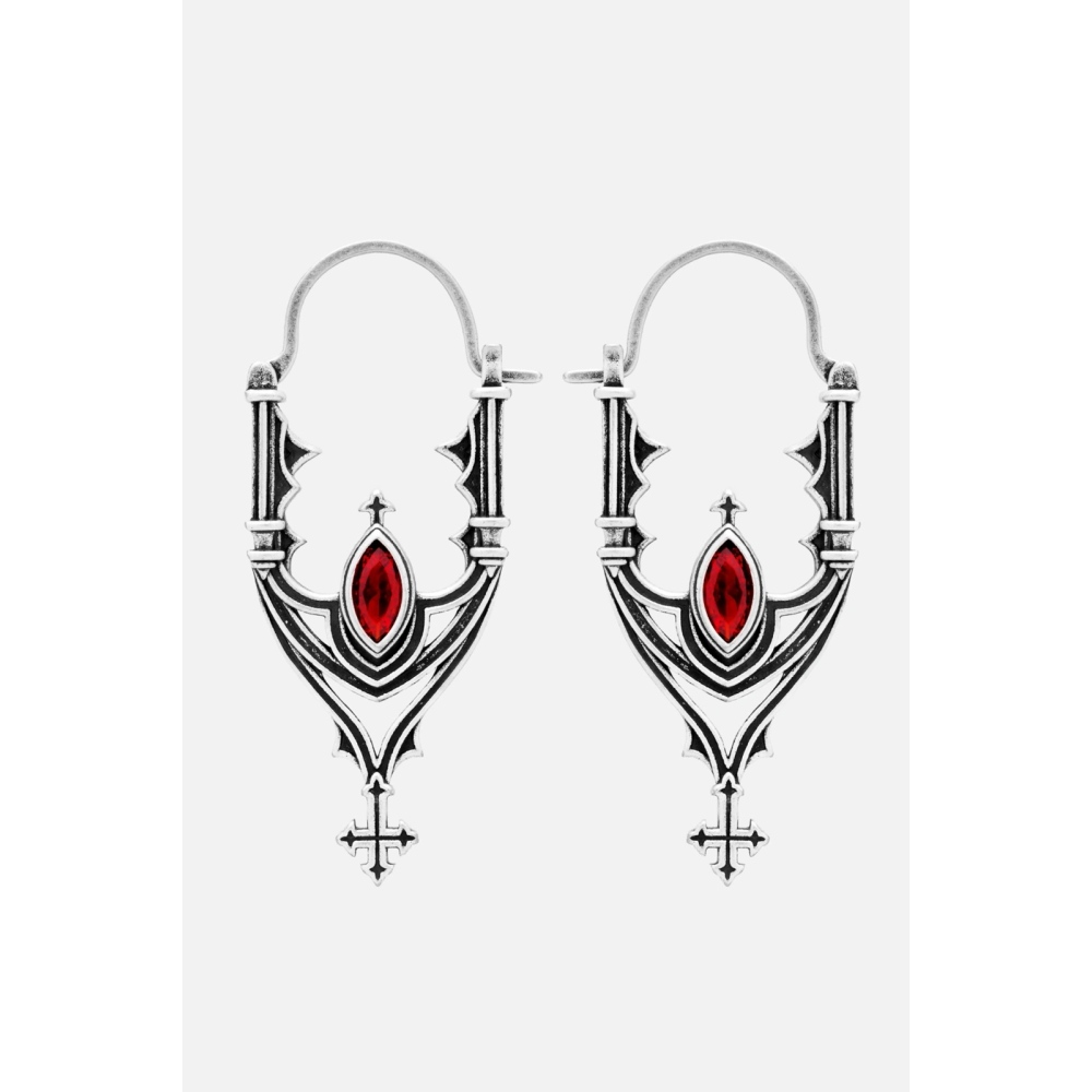 Restyle - Relique Earrings - Silver coloured